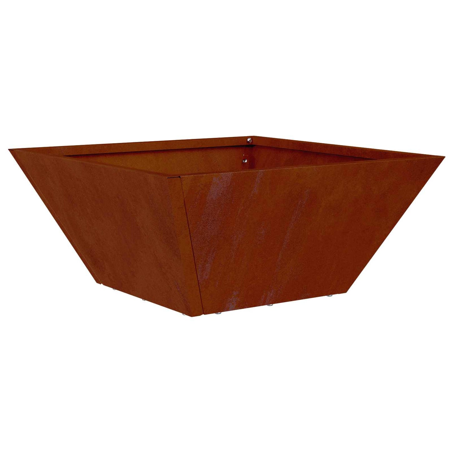 Garden Planter Rusty 35 x 35 x 15 cm Weathering Steel