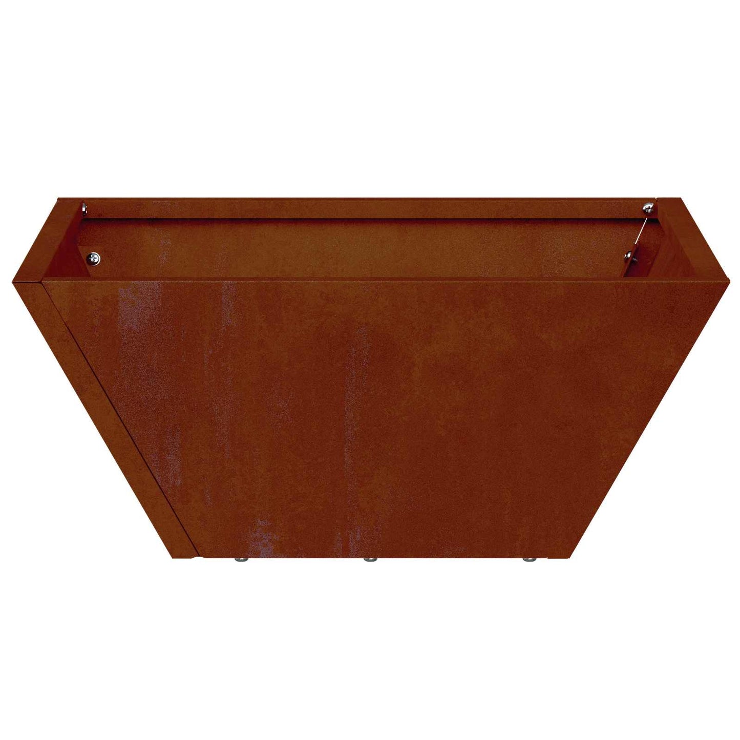 Garden Planter 5 pcs Rusty 35 x 35 x 15 cm Weathering Steel