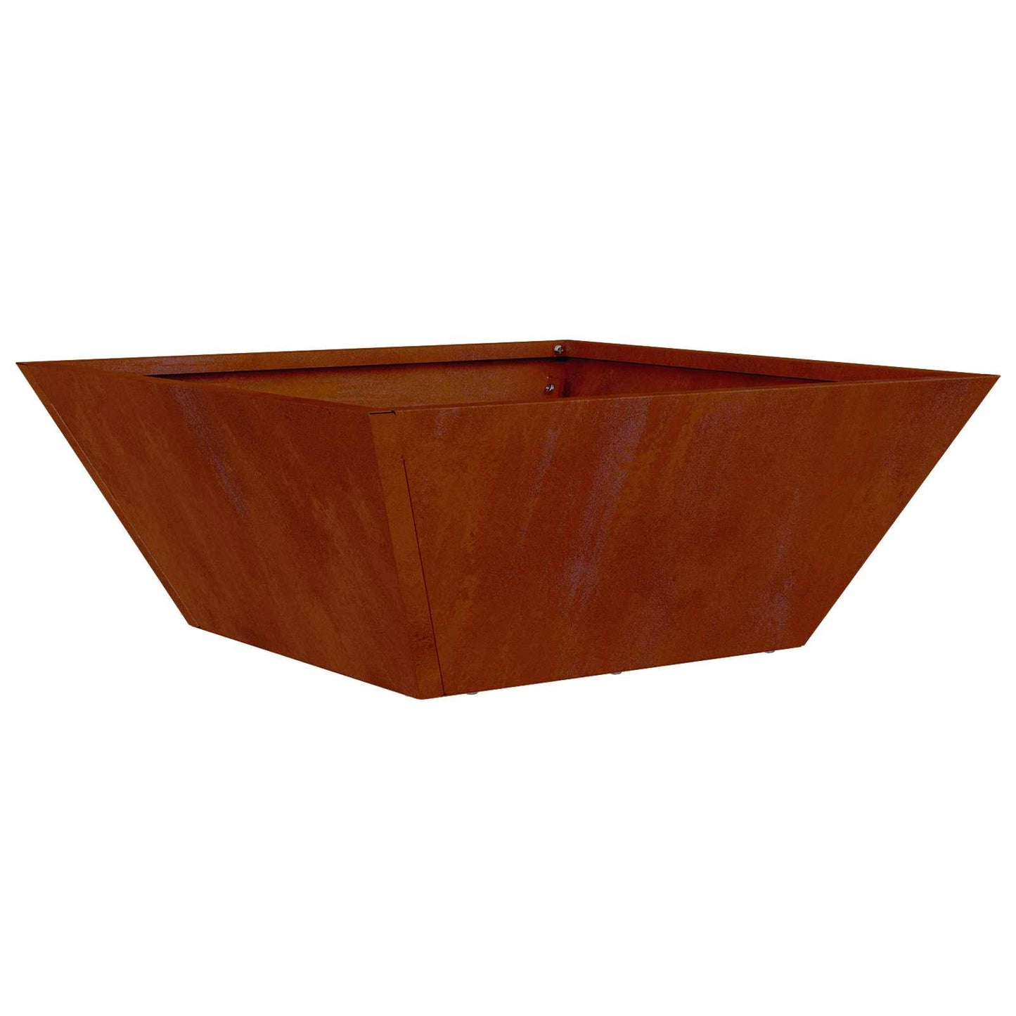 Garden Planter 5 pcs Rusty 40 x 40 x 15 cm Weathering Steel