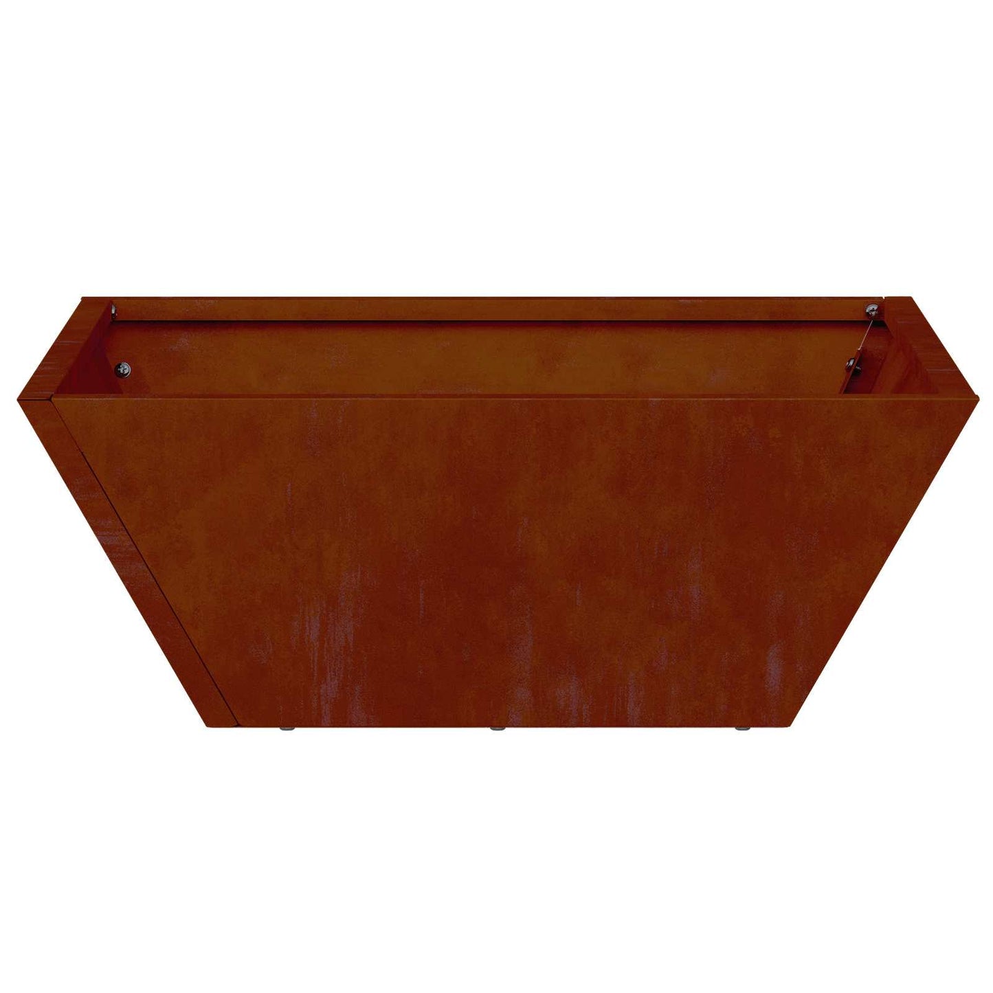 Garden Planter 5 pcs Rusty 40 x 40 x 15 cm Weathering Steel