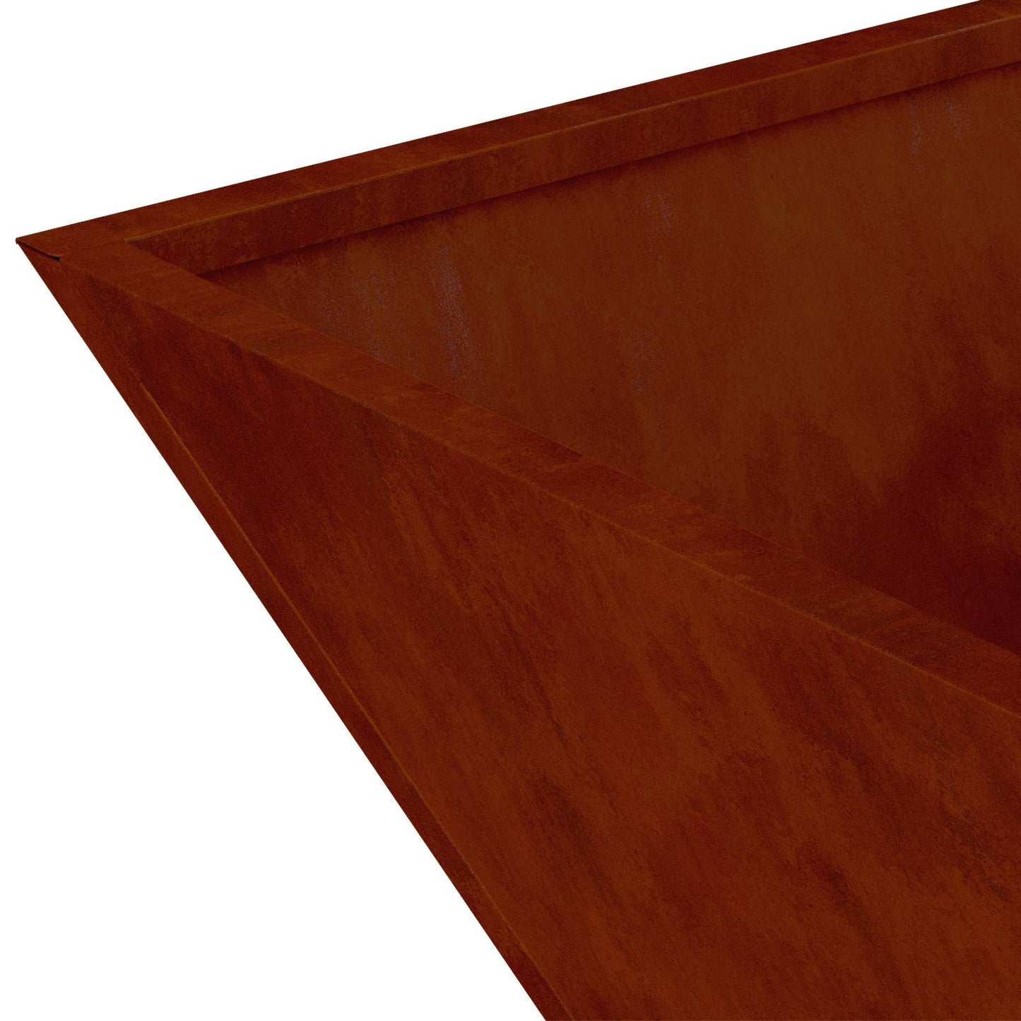 Garden Planter 5 pcs Rusty 50 x 50 x 15 cm Weathering Steel