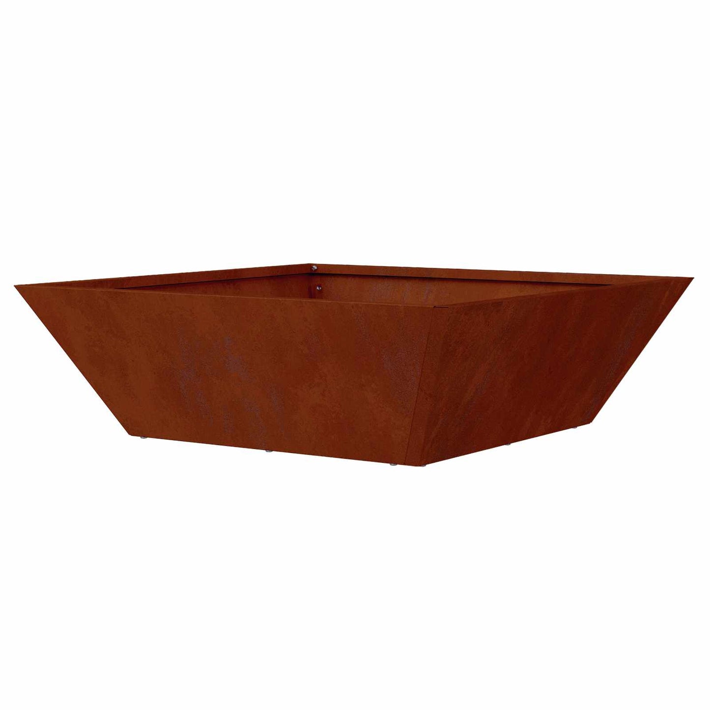 Garden Planter 5 pcs Rusty 50 x 50 x 15 cm Weathering Steel