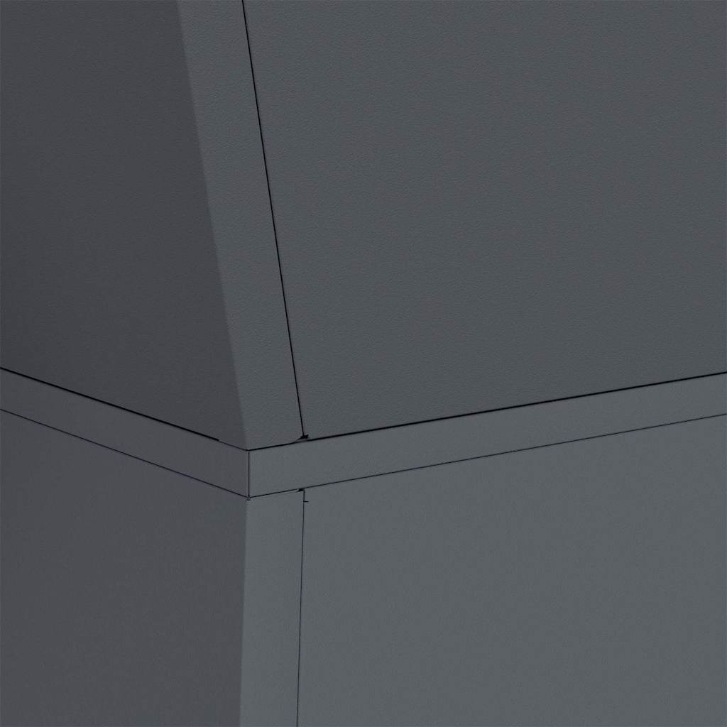 Pillar Planter Anthracite 35 x 35 x 73 cm