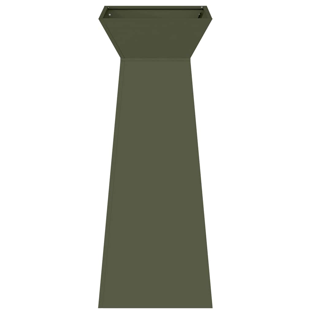 Pillar Planter Olive 40 x 40 x 100 cm