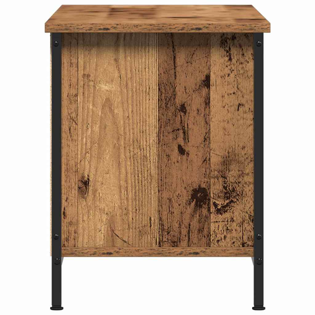 TV Cabinet Old Wood 102 x 35 x 45 cm Engineered Wood