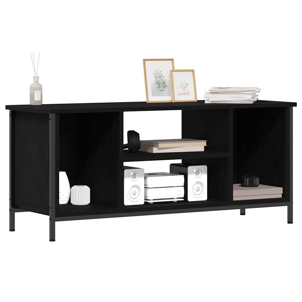 TV Cabinet 102 x 35 x 45 cm Black Oak Engineered Wood