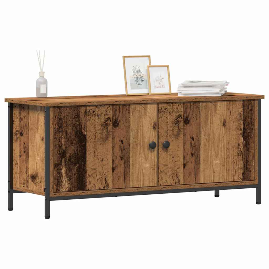TV Cabinet Old Wood 100 x 35 x 45 cm Engineered Wood