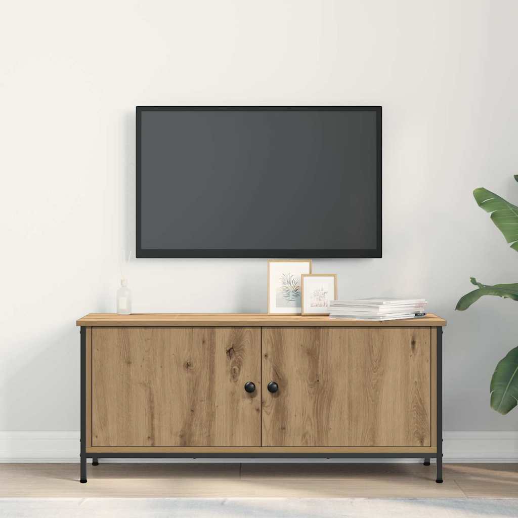 TV Cabinet Artisan Oak 100 x 35 x 45 cm Engineered Wood