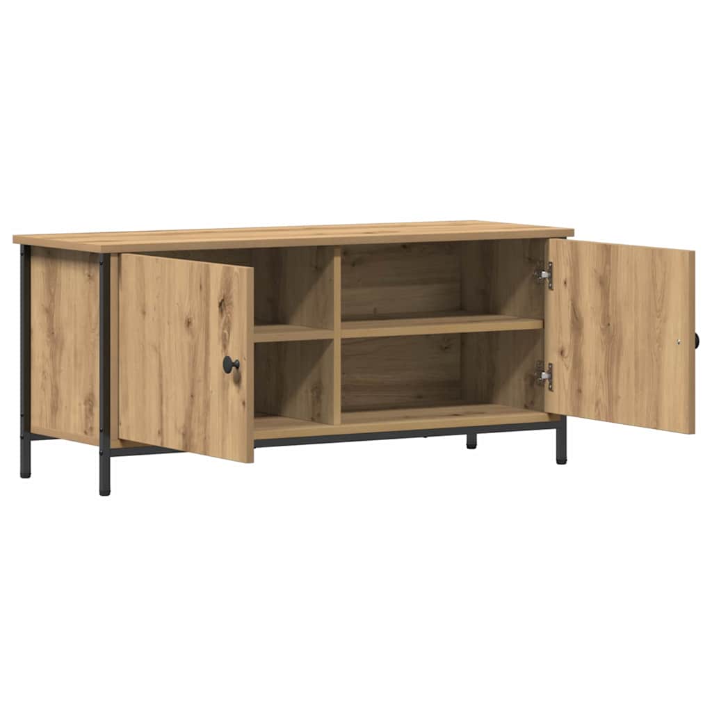 TV Cabinet Artisan Oak 100 x 35 x 45 cm Engineered Wood