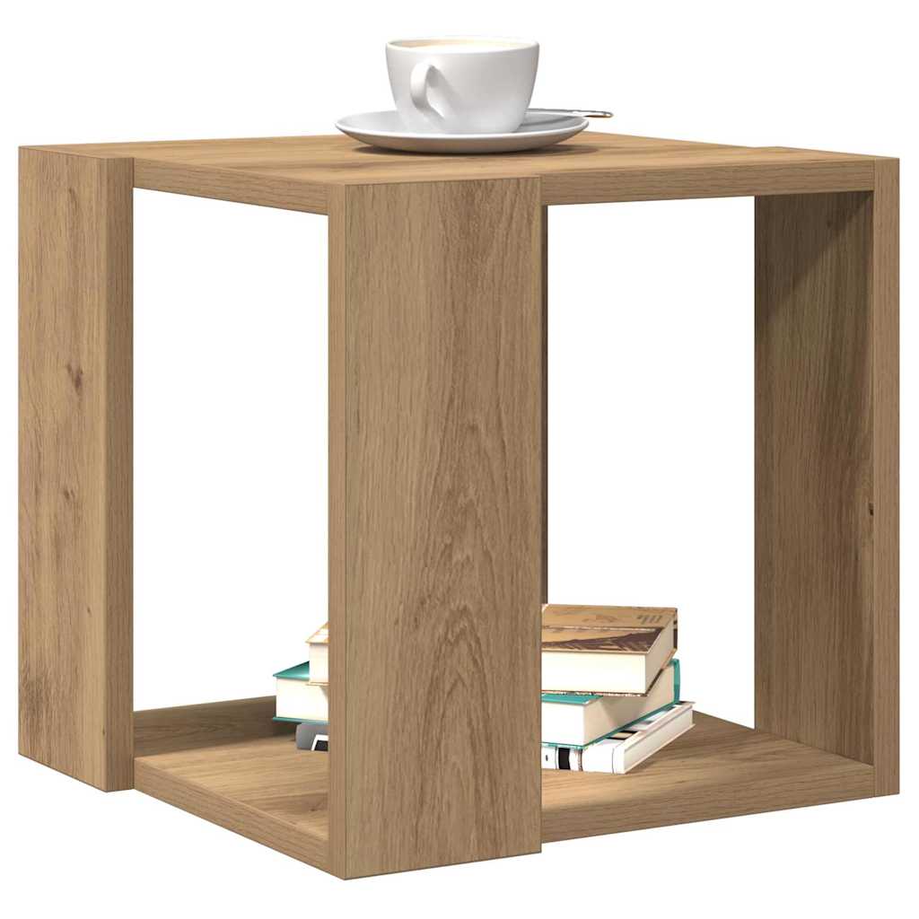 Coffee Table Artisan Oak 32 x 32 x 30 cm Engineered Wood