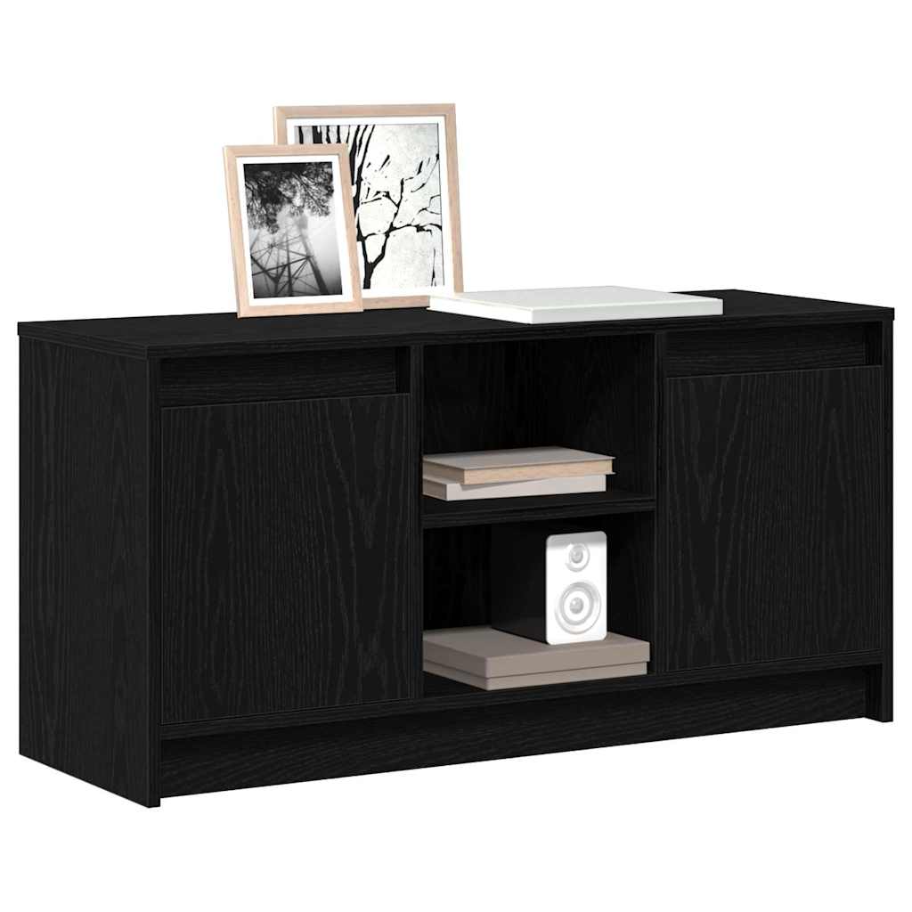 TV Units Black 100 x 34 x 50 cm Engineered wood
