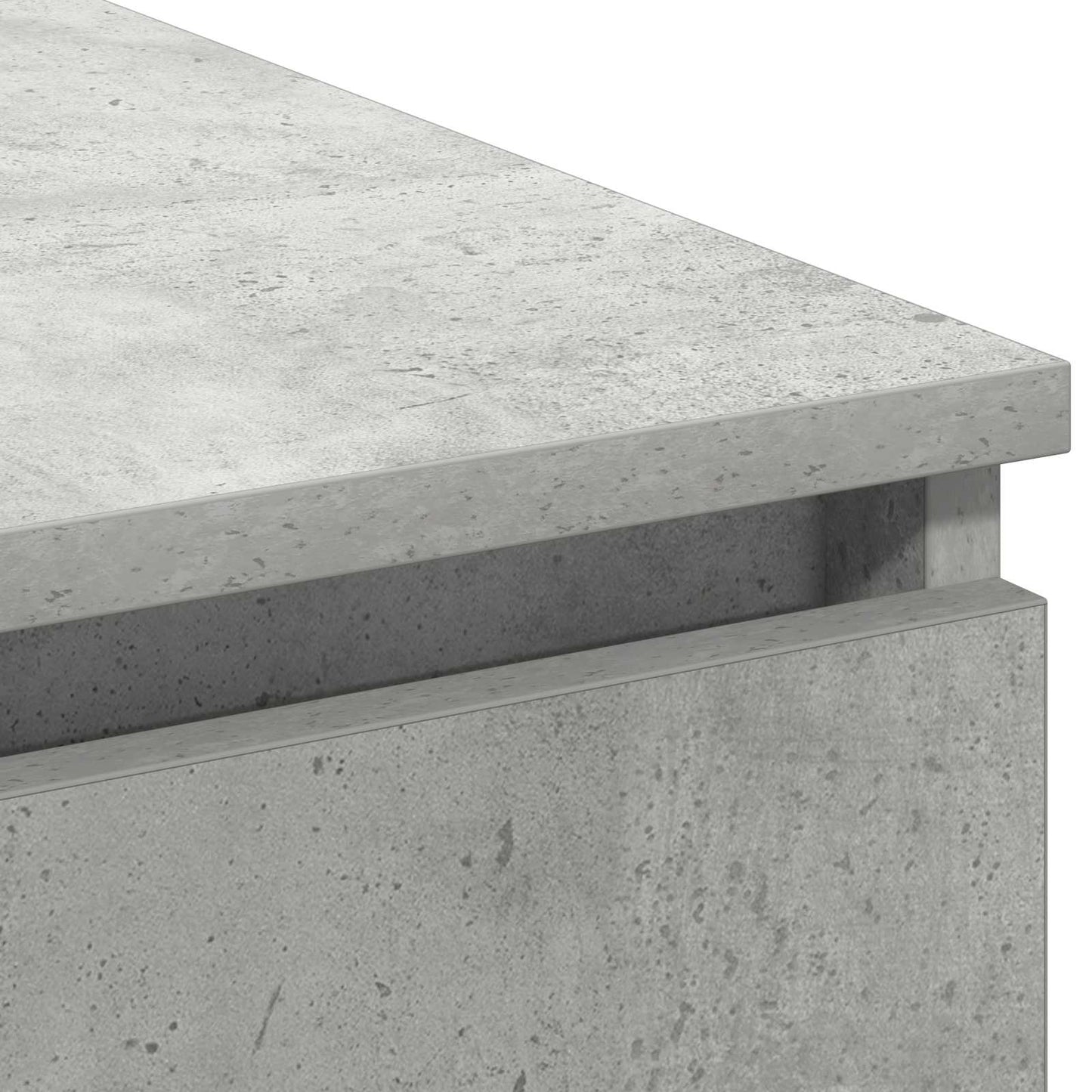 TV Cabinet 180 x 38 x 49 cm Concrete Grey Engineered Wood