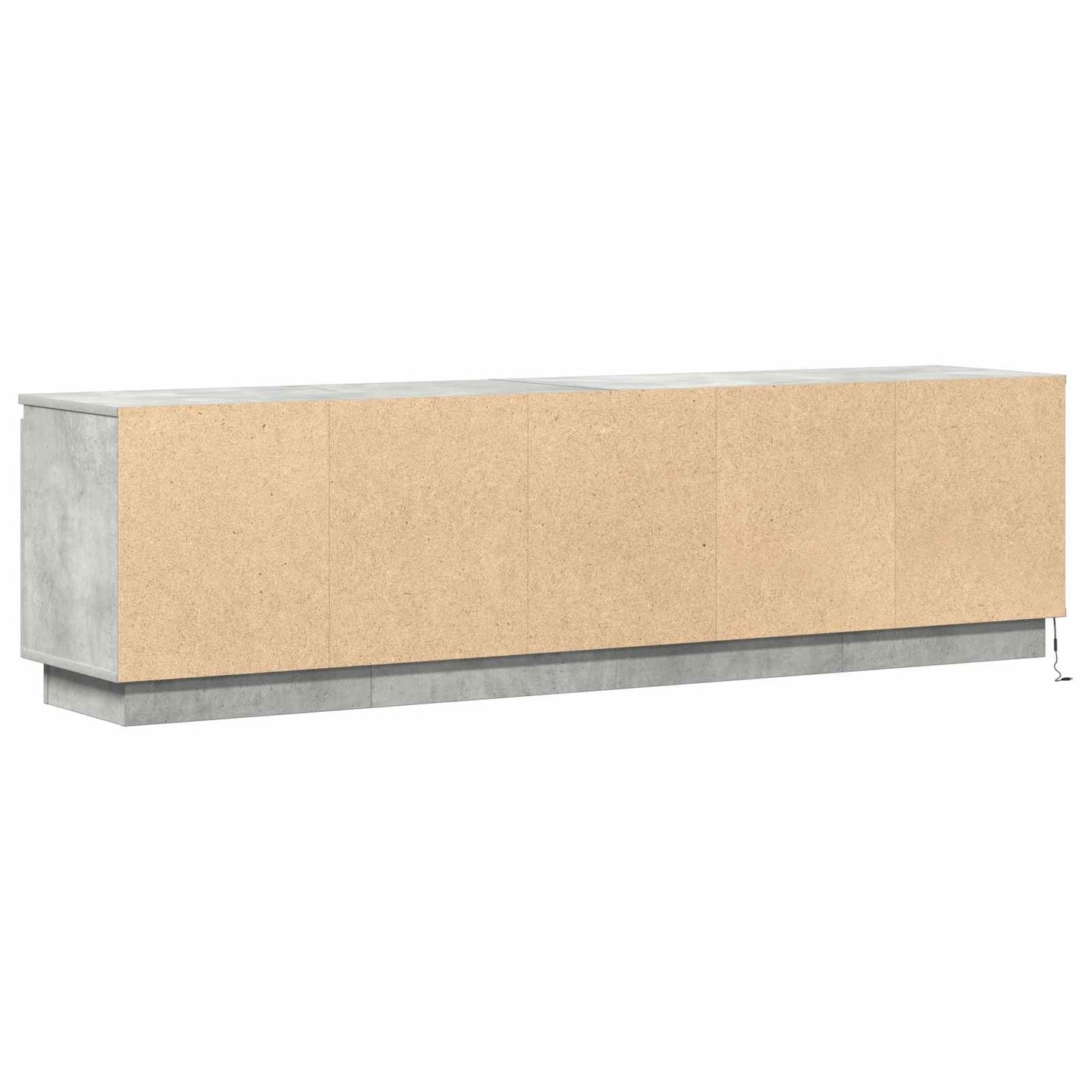 TV Cabinet 180 x 38 x 49 cm Concrete Grey Engineered Wood
