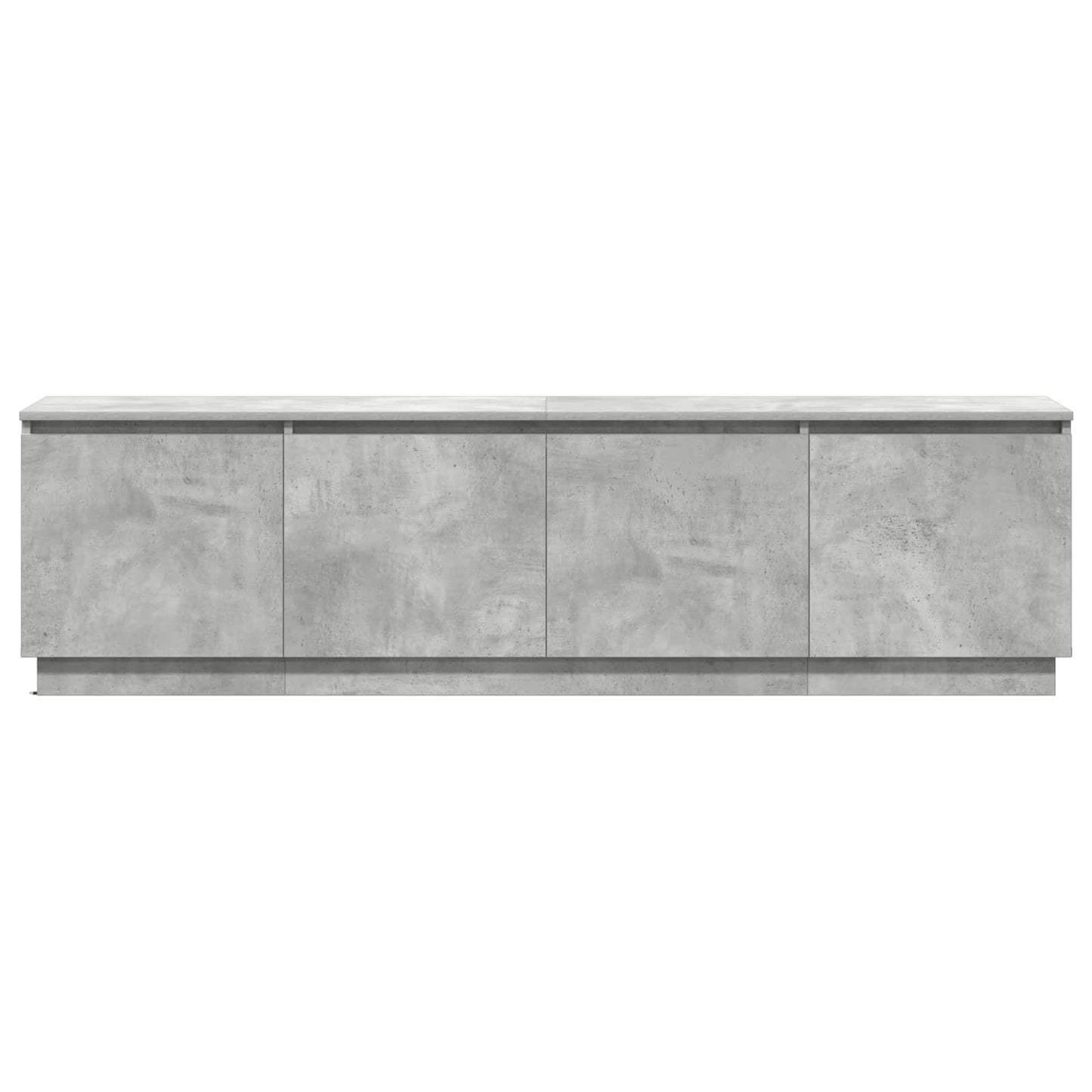 TV Cabinet 180 x 38 x 49 cm Concrete Grey Engineered Wood