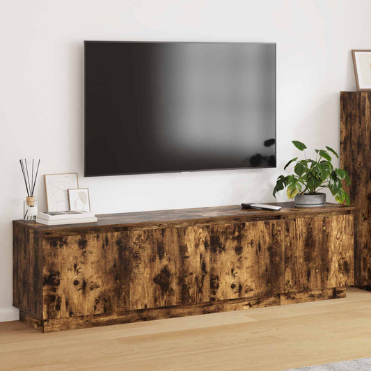TV Cabinet 180 x 38 x 49 cm Smoked Oak Engineered Wood