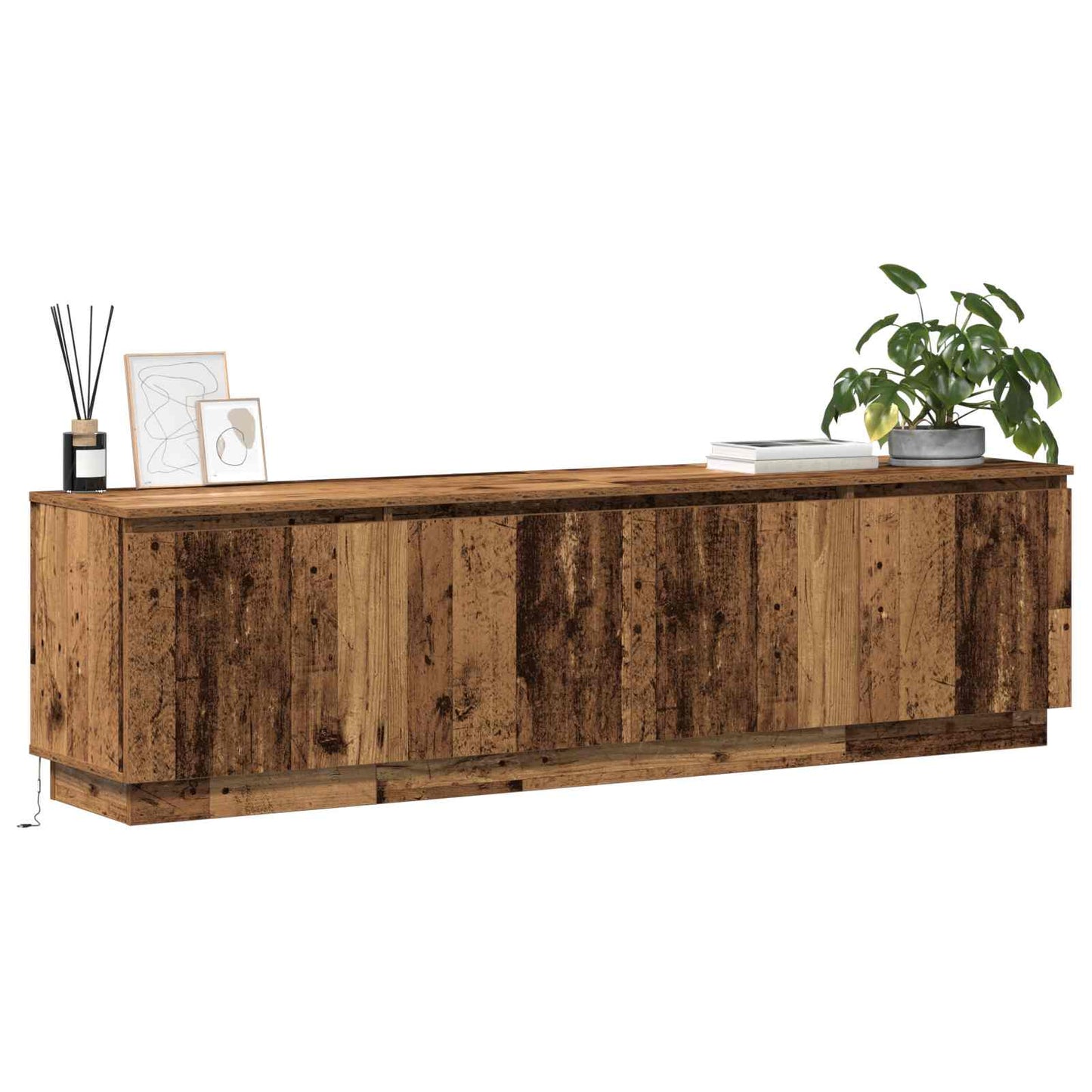 TV Cabinet 180 x 38 x 49 cm Old Wood Engineered Wood