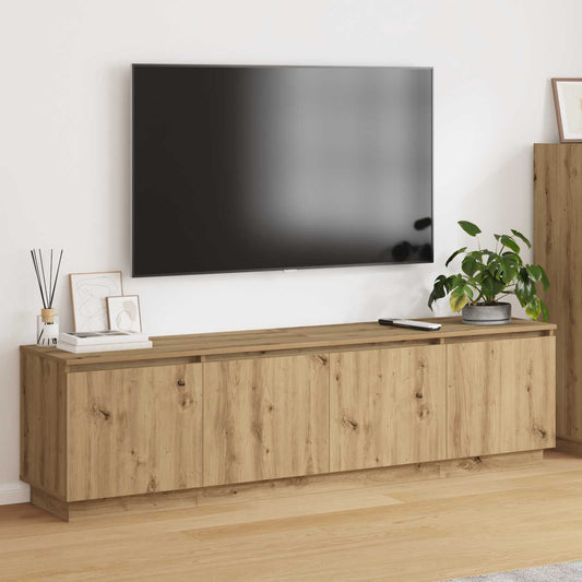 TV Cabinet 180 x 38 x 49 cm Artisan Oak Engineered Wood