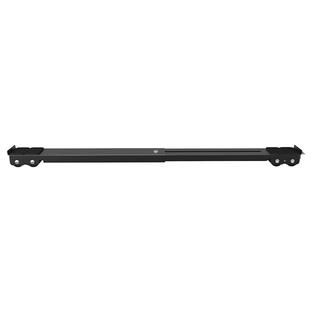 Washing Machine Base Manual 2 pcs Black 72 x 5 x 4.5 cm