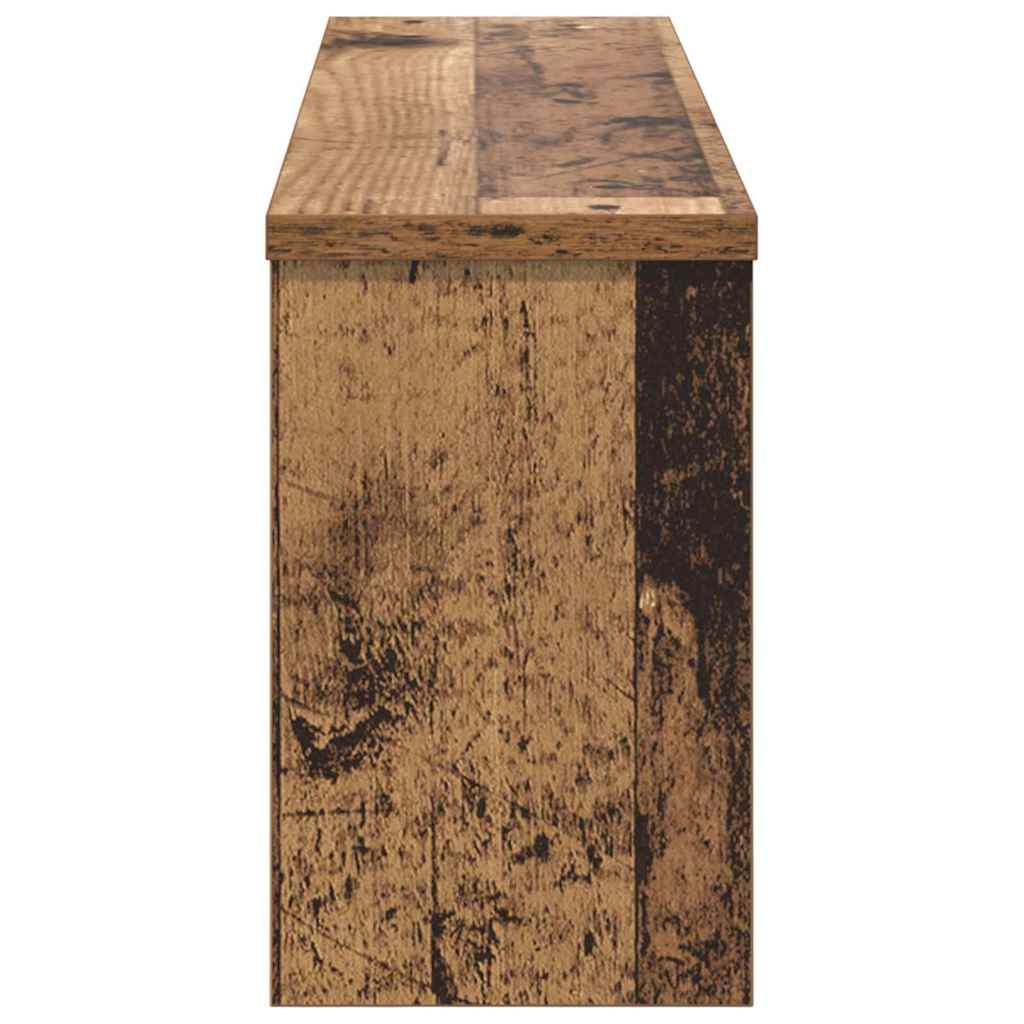 Wall-Mounted Coat Rack Old Wood 75 x 16 x 26 cm Engineered wood