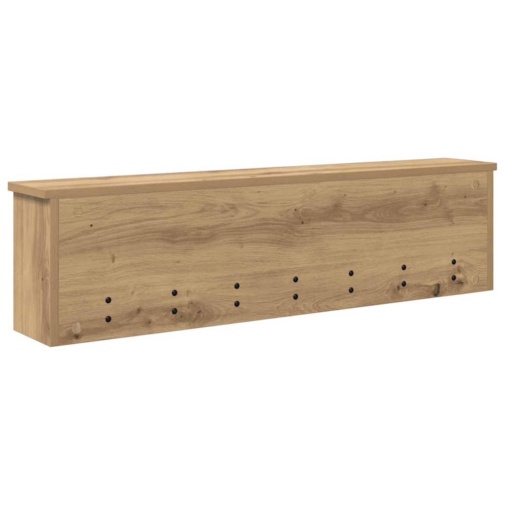 Wall-Mounted Coat Rack Wall-Mounted Artisan Oak Engineered wood