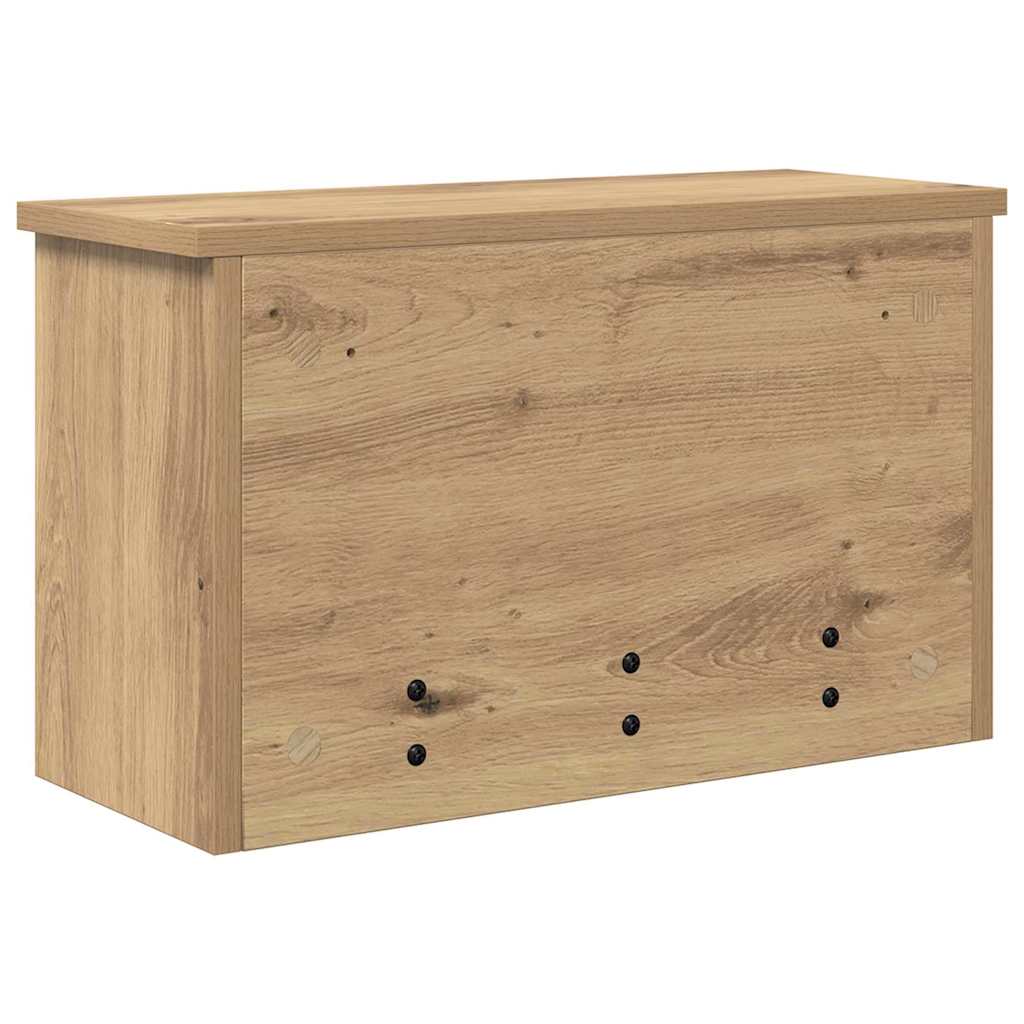 Wall-Mounted Coat Rack Wall-Mounted Artisan Oak 50 x 20 x 30 cm