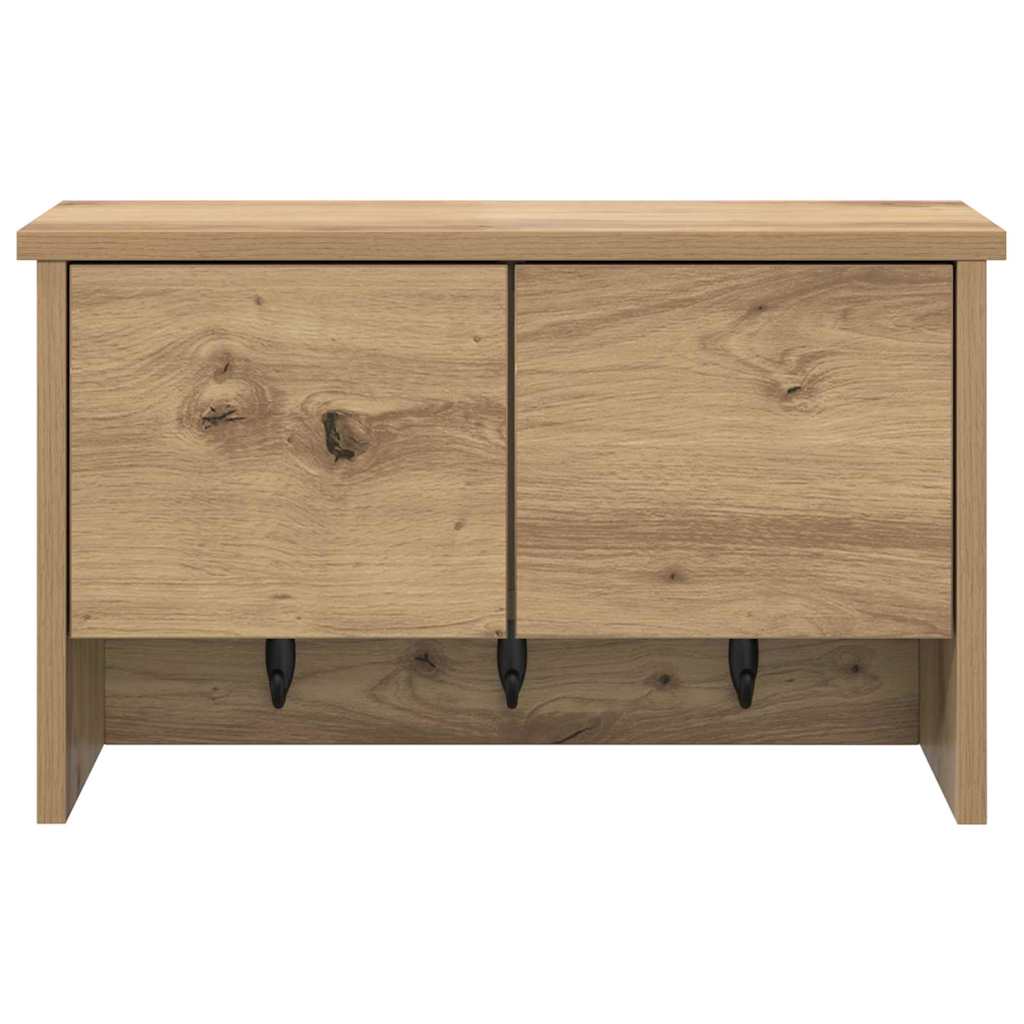 Wall-Mounted Coat Rack Wall-Mounted Artisan Oak 50 x 20 x 30 cm