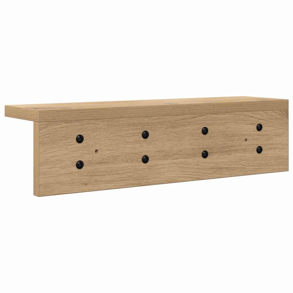 Wall-Mounted Coat Rack Wall-Mounted Artisan Oak Engineered wood