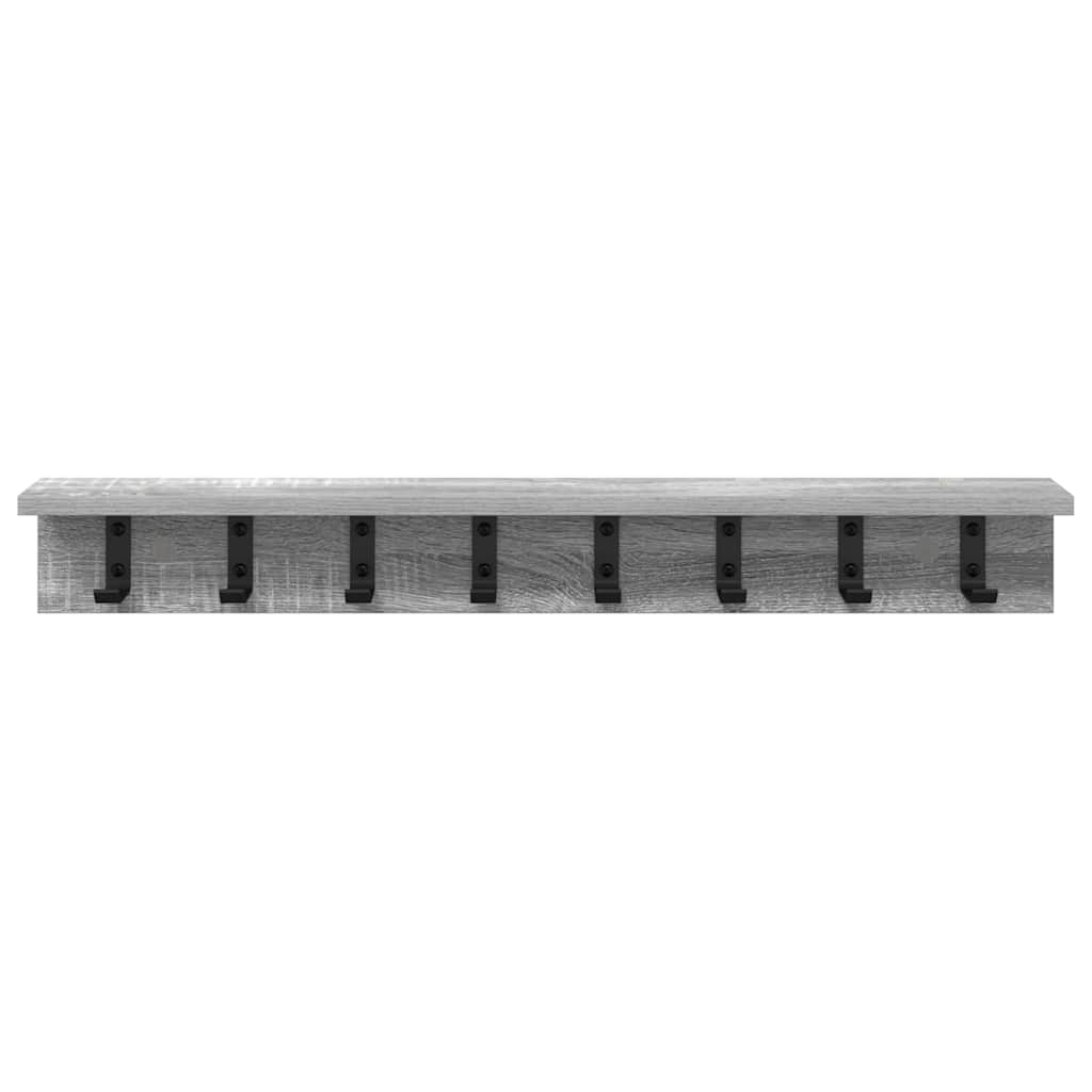Wall-Mounted Coat Rack Wall-Mounted Grey Sonoma Engineered wood
