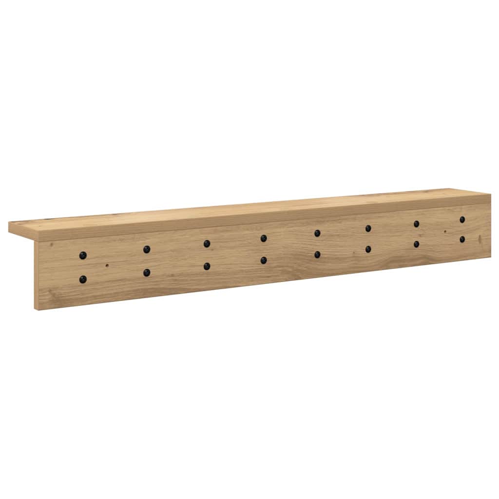Wall-Mounted Coat Rack Wall-Mounted Artisan Oak Engineered wood