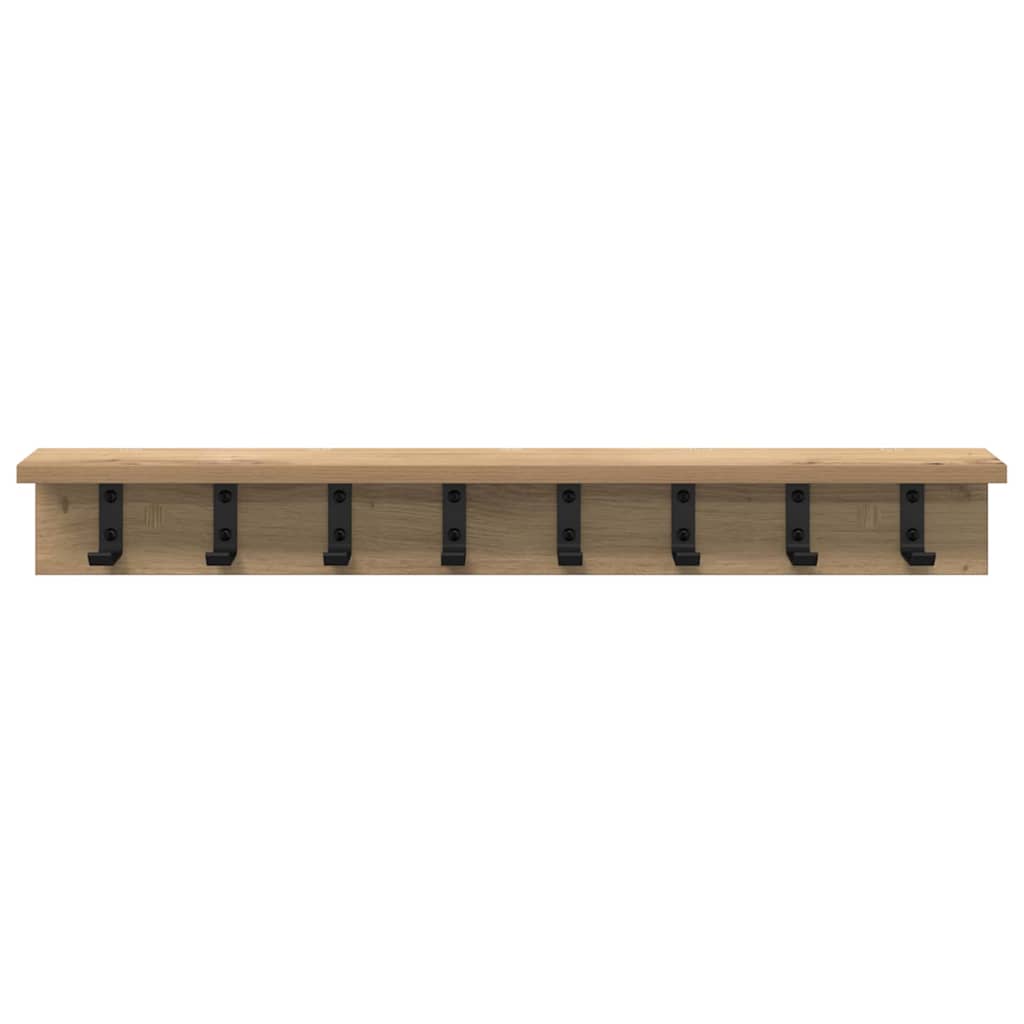 Wall-Mounted Coat Rack Wall-Mounted Artisan Oak Engineered wood