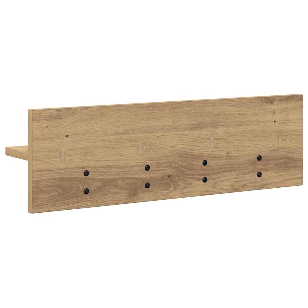 Wall-Mounted Coat Rack Wall-Mounted Artisan Oak Engineered wood