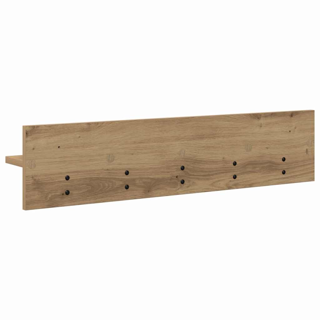 Wall-Mounted Coat Rack Wall-Mounted Artisan Oak Engineered wood