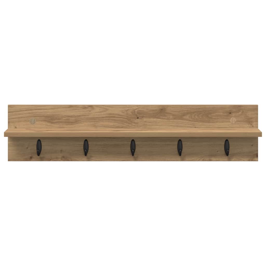 Wall-Mounted Coat Rack Wall-Mounted Artisan Oak Engineered wood