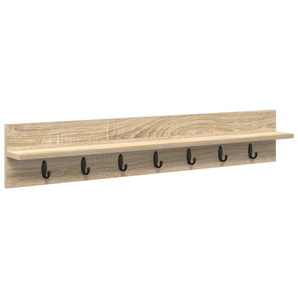 Wall-Mounted Coat Rack Wall-Mounted Sonoma Oak Engineered wood