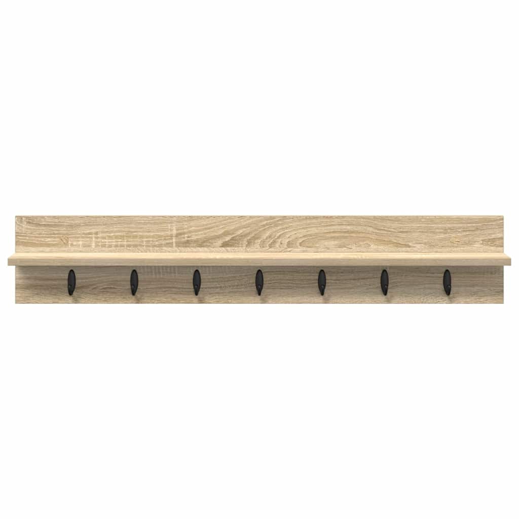 Wall-Mounted Coat Rack Wall-Mounted Sonoma Oak Engineered wood