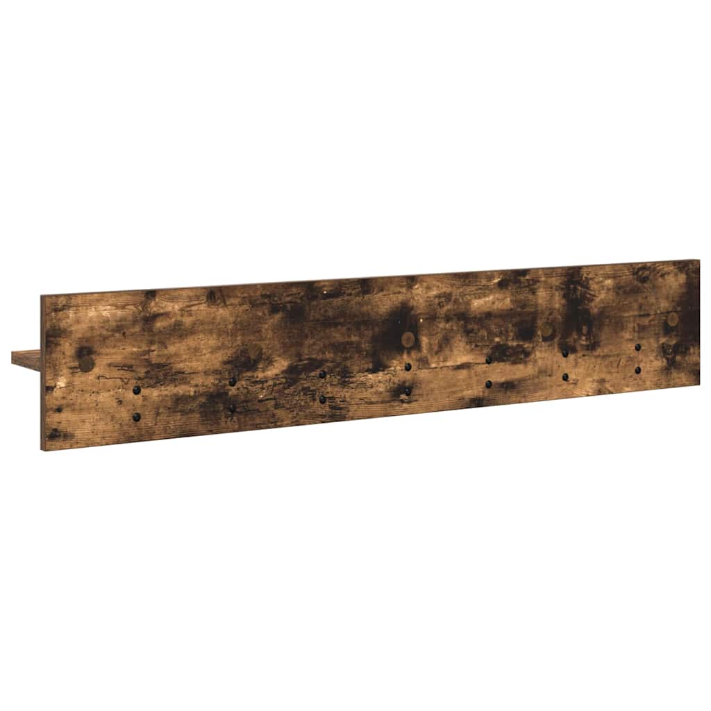 Wall-Mounted Coat Rack Wall-Mounted Smoked Oak Engineered wood