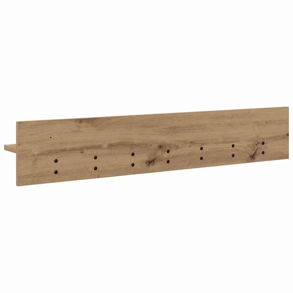 Wall-Mounted Coat Rack Wall-Mounted Artisan Oak Engineered wood