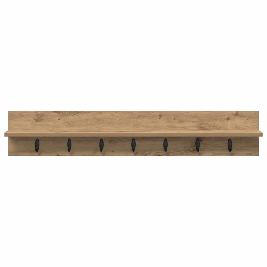 Wall-Mounted Coat Rack Wall-Mounted Artisan Oak Engineered wood