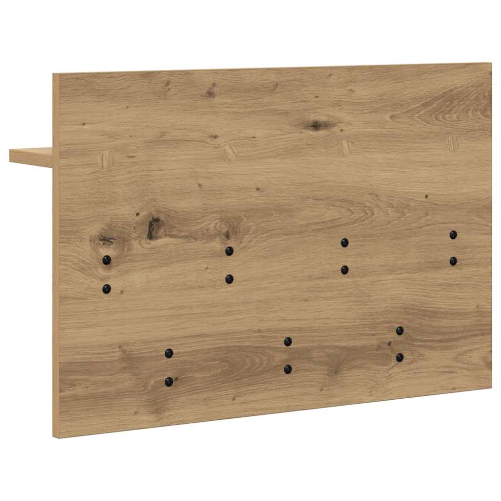 Wall-Mounted Coat Rack Wall-Mounted Artisan Oak 60 x 40 x 12 cm
