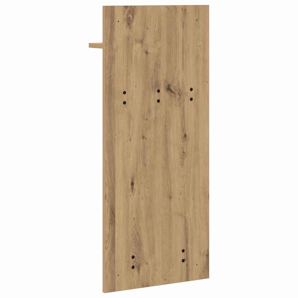 Wall-Mounted Coat Rack Wall-Mounted Artisan Oak 40 x 10 x 90 cm