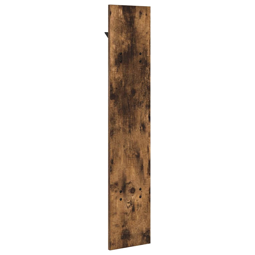 Wall-Mounted Coat Rack Wall-Mounted Smoked Oak Engineered wood