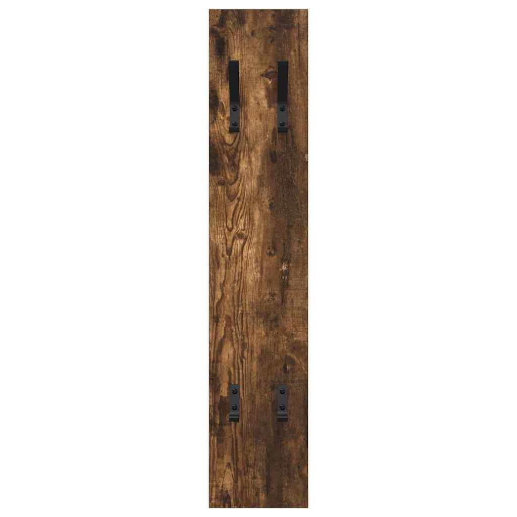 Wall-Mounted Coat Rack Wall-Mounted Smoked Oak Engineered wood