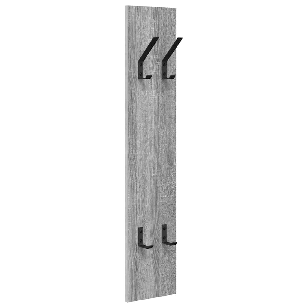 Wall-Mounted Coat Rack Wall-Mounted Grey Sonoma Engineered wood