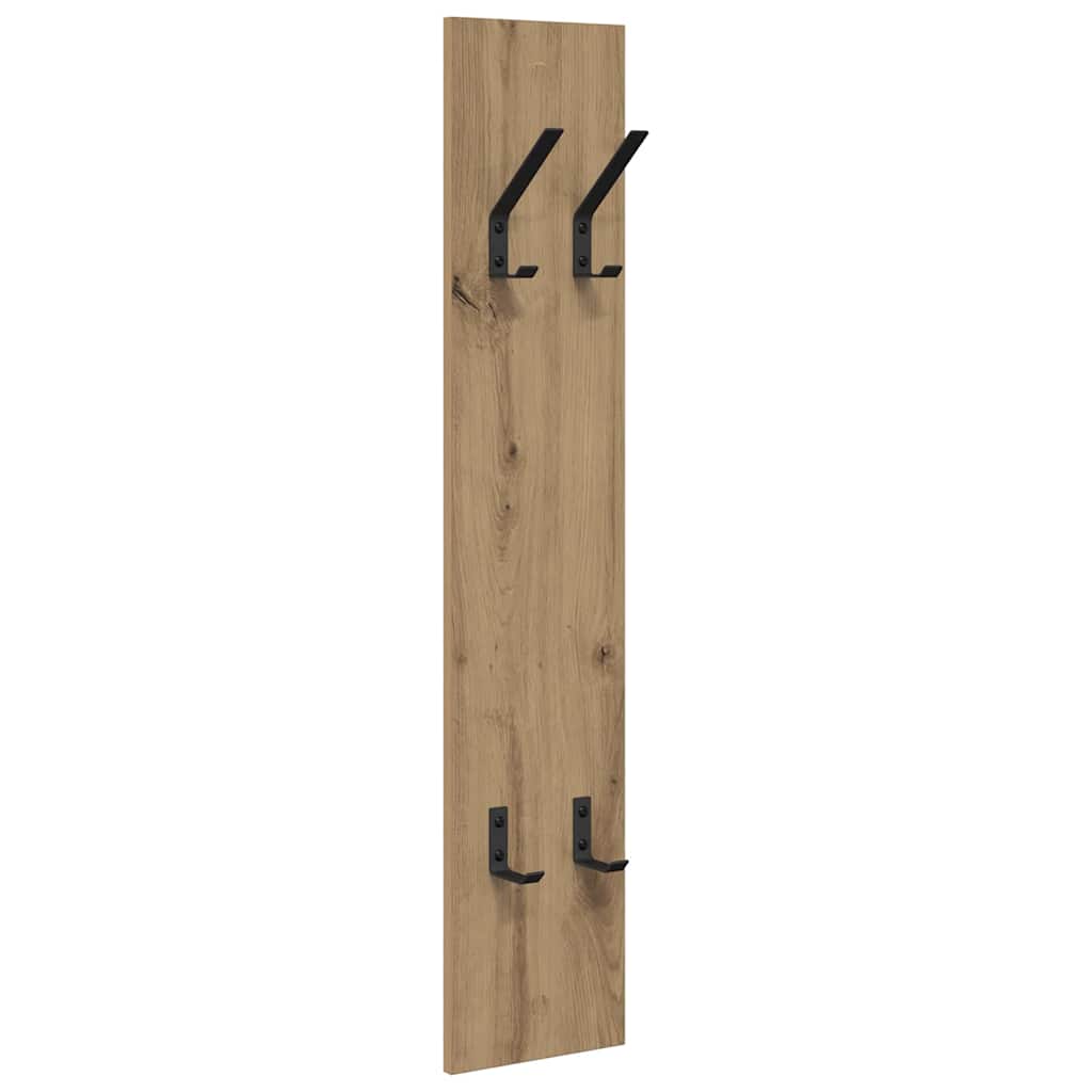 Wall-Mounted Coat Rack Wall-Mounted Artisan Oak Engineered wood