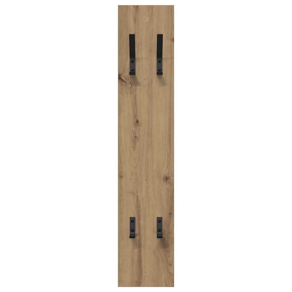 Wall-Mounted Coat Rack Wall-Mounted Artisan Oak Engineered wood