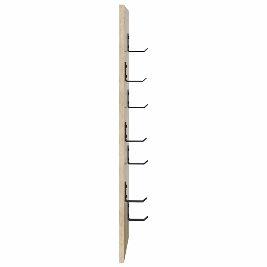 Wall-Mounted Coat Rack Wall-Mounted Sonoma Oak 30 x 1.5 x 80 cm