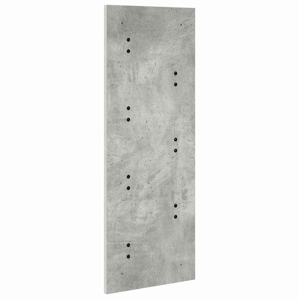 Wall-Mounted Coat Rack Wall-Mounted Concrete Grey