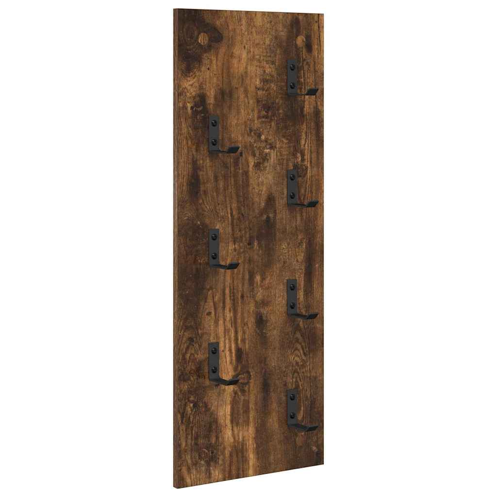 Wall-Mounted Coat Rack Wall-mounted Smoked Oak 30 x 1.5 x 80 cm
