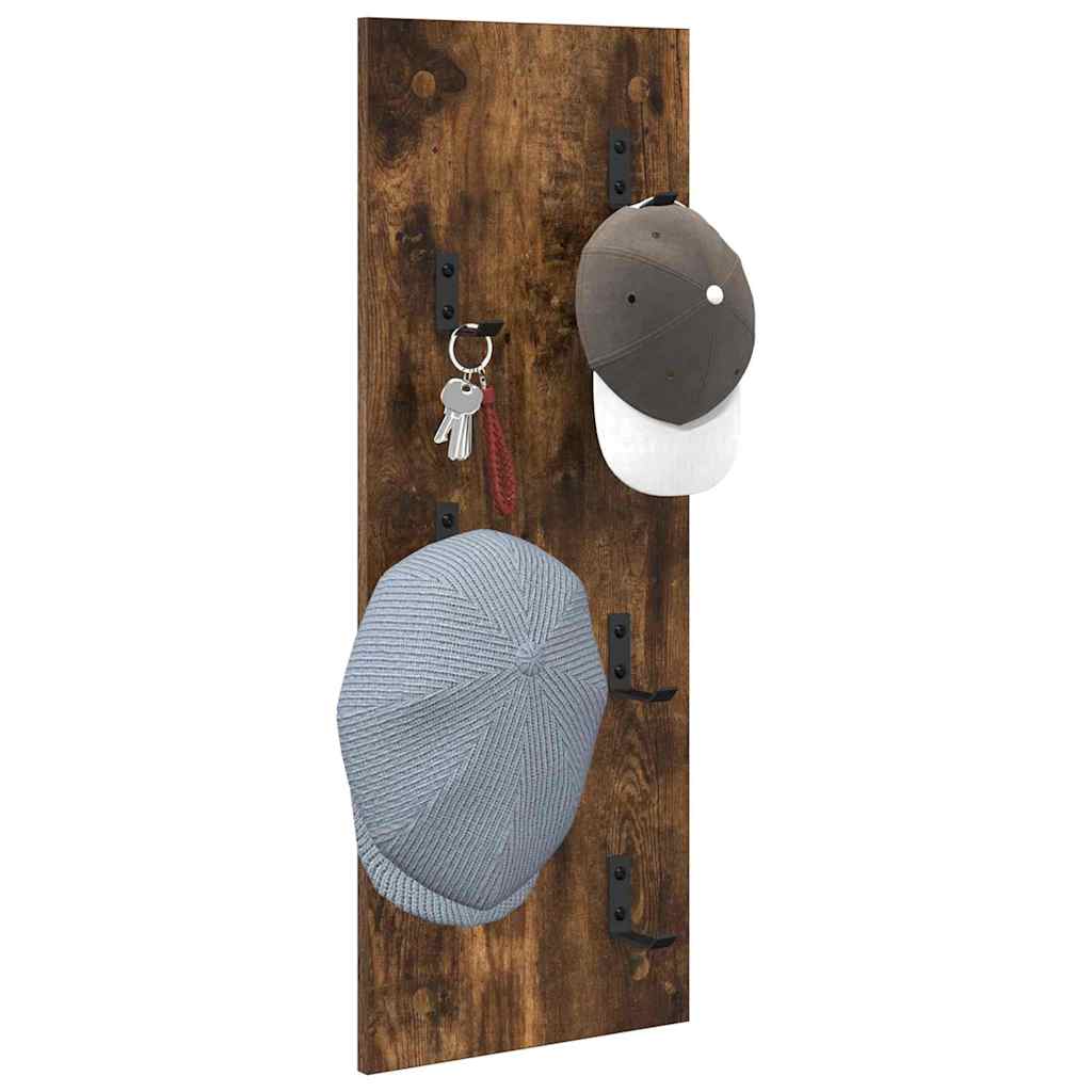 Wall-Mounted Coat Rack Wall-Mounted Smoked Oak 30 x 1.5 x 80 cm
