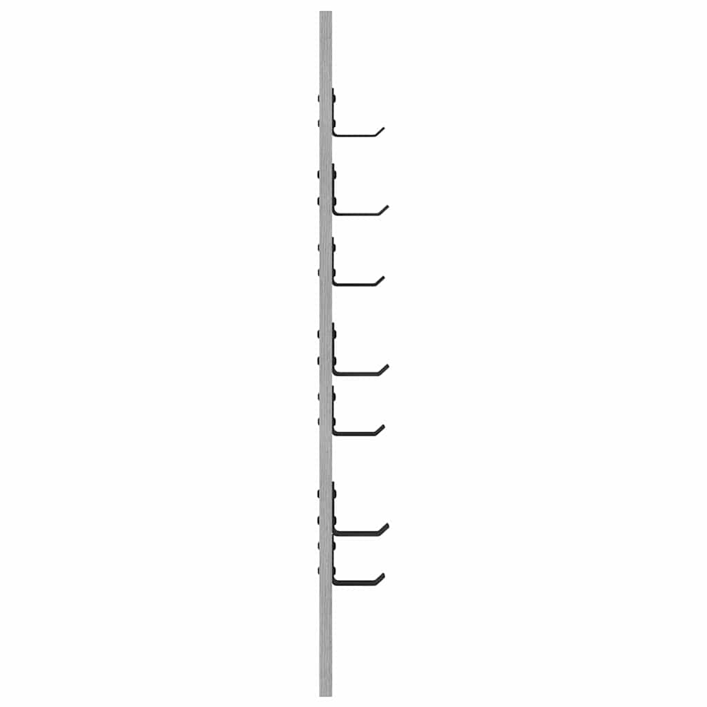 Wall-Mounted Coat Rack Wall-Mounted Grey Sonoma Engineered wood